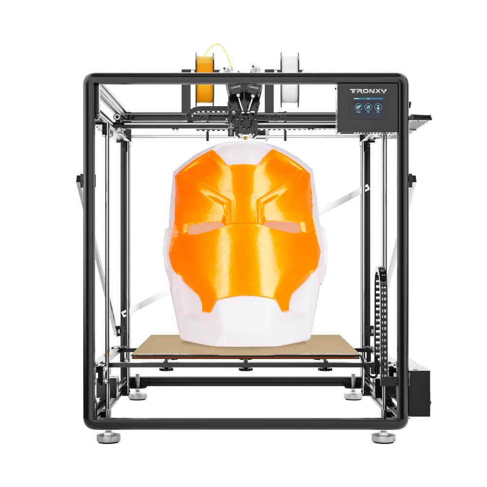 600*600*600mm fdm 3 d printing machine VEHO 600 2E two extruder magnetic sticker large size 3 d printer
