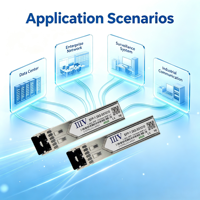 Émetteur-récepteur optique SFP-1.25G-SX1310 1.25G 1310nm 2KM avec double connecteur LC MMF, module SFP certifié CE FCC RoHS
