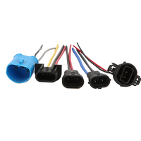 H11 H8 H9 881 880 Konektor Soket Kabel Harness Temperatur Tinggi Adaptor Kabel Harness Betina untuk Lampu Depan