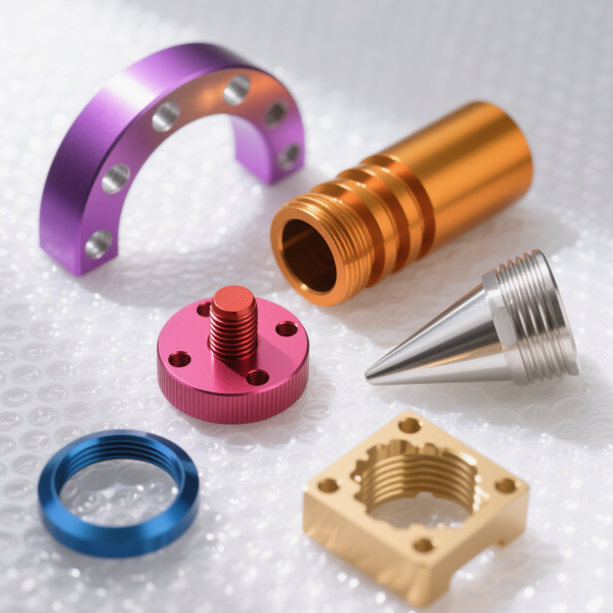 Precision CNC Machined Hardware Copper Automatic Robot Packaging Machinery Parts