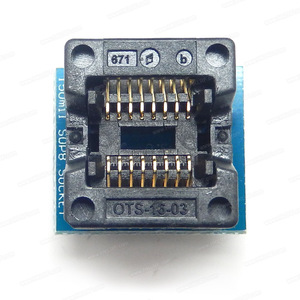 Test buchsen adapter <span class=keywords><strong>SOP8</strong></span> DIP8 150mil IC <span class=keywords><strong>Socket</strong></span> <span class=keywords><strong>Programmer</strong></span> Seat - Product Image 2