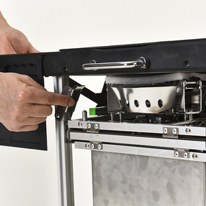 Cucina da Campeggio in Alluminio e Cucina per Camper Bulin C650-BBQ, Tavolo da Picnic Pieghevole Attrezzato per Esterno, Fornello da Campeggio, Cucina Mobile da Campeggio - Product Image 2