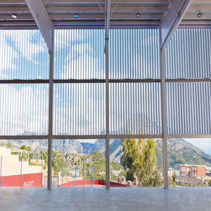 Façade à lamelles décoratives pour la conception extérieure des centres d'<span class=keywords><strong>exposition</strong></span> - Product Image 4