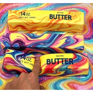 Juguete Sensorial de Mantequilla de PU de 23cm y 14oz, Suave, para Aliviar la Ansiedad y el Estrés, de Rebote Lento - Product Image 5