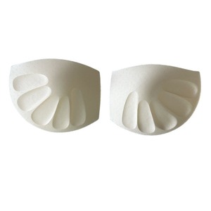 Coussinets de soutien-gorge en éponge à compartiments pour femmes, remplacement de coussinets de maillot de bain, respirants et amovibles - Product Image 1