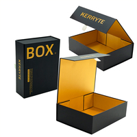 Boîtes cadeaux d'emballage en papier rigide pliable en carton de luxe avec logo personnalisé boîtes à fermeture magnétique