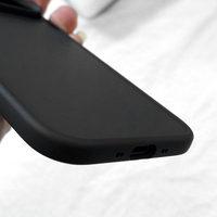 Coque de téléphone portable antichoc en TPU souple, style simple, protection intégrale 360°, anti-traces de doigts, protection d'objectif, vente en gros directe usine