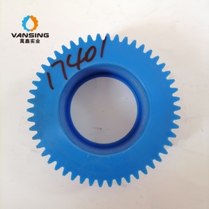 MEIGUANG AFG1226 Polea tensora de nailon, Ruedas de alineación internas y externas, Engranajes de accionamiento de rueda guía de papel derecha e izquierda - Product Image 1