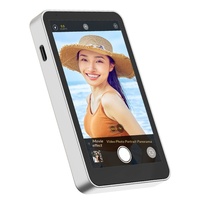 iPhone Vlog Çekimi, YouTube Canlı Yayın, Makyaj Kaydı için Manyetik Kablosuz Akıllı Telefon Selfie Arka Kamera Monitörü