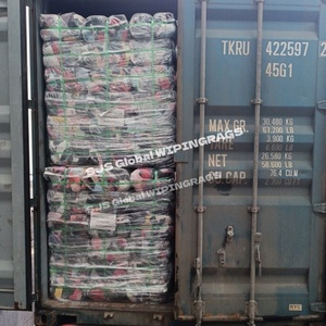 Chiffons de nettoyage industriels en coton pur, chiffons de nettoyage en coton 100% T-shirt, chiffons de nettoyage industriels en coton tricoté - Product Image 1