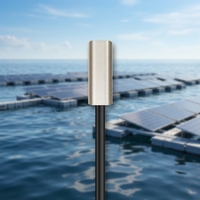 Sonde de température adhésive RIKA IP67 RS485 pour la surveillance à distance à long terme de la température de la peau des modules photovoltaïques flottants