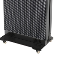1,53mm Indoor LED-Werbedisplay mit 600-800cd/m² Helligkeit und Bodenständer-Montage
