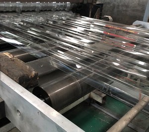 PC Trong Suốt Polycarbonate Sóng Nhựa Tấm Lợp Từ Trung Quốc Trực Tiếp Nhà Máy Sản Xuất - Product Image 5