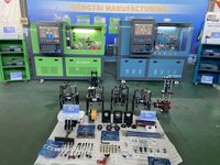 Banco de Pruebas CR819S para Sistemas Common Rail y EUI/EUP/HEUI con Tres Estaciones de Trabajo Independientes