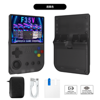 Nouvelle console de jeu portable F35V open-source, jeux 3D nostalgiques PSP, machine d'arcade rétro portable