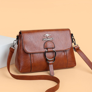 Fashion Shoulder Bag Leather Handbag <b>Small</b> Flap Women Messenger Bags High Quality PU Crossbody Bags Ladies <b>Purse</b> - Product Image 3