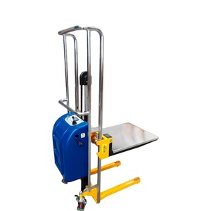 SINOLIFTEJシリーズ半電気ミニスタッカー、調整可能なフォーク付き - Product Image 2