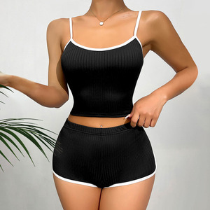 热销女性性感睡衣辣妹流行休闲睡衣家居睡衣套装 - Product Image 5