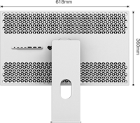 Moniteur de bureau KUYCON G27P 27 pouces 5K IPS, coque en alliage d'aluminium, support rotatif Type C, design professionnel, écran d'ordinateur