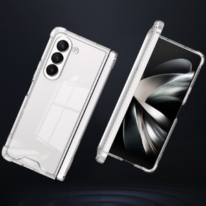 Vente chaude Transparent Antichoc PC TPU flip 4 3 Airbag Antichoc <span class=keywords><strong>Coin</strong></span> Téléphone Cas pour Samsung Galaxy Z fold 5 - Product Image 4