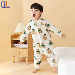 <span class=keywords><strong>Saco</strong></span> de dormir de franela de dibujos animados para niños, ropa de <span class=keywords><strong>invierno</strong></span> cálida, pijamas para niños pequeños, pijamas para niñas y niños de 1 a 6T - Product Image 3