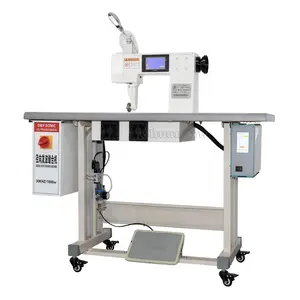 Máquina de coser ultrasónica para batas quirúrgicas, máquina de coser médica de 30K