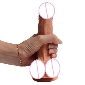 Dildo en silicone liquide double couche pour femme, en PVC, imitation glace, pour masturbation et jeux sexuels - Product Image 2