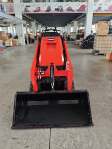 2025年新登場 V1000 ミニスキッドステア バックホー フロントローダー クボタディーゼル 1000LBS積載量 KYB油圧トラックローダー - Product Image 4