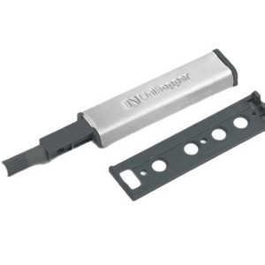 Interruptor de resorte para puerta de armario MC1113A GR de aleación de aluminio, montaje no desmontable en la puerta para herrajes de armario y guardarropa - Product Image 4