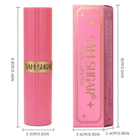SAM SUGAR Rouge à lèvres en forme de cœur 6 couleurs, effet chocolat, changeant de couleur, scintillant, mat, longue tenue, waterproof, fini brumeux