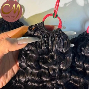 <span class=keywords><strong>ผม</strong></span>ถักเปียแบบ Passion Twist น้ำหนักเบา ถักเปียสำเร็จรูป ป้องกันผมเสีย ต่อผมแบบ Pre-Looped <span class=keywords><strong>ผม</strong></span>นุ่มหยิกสำหรับถักเปีย - Product Image 2