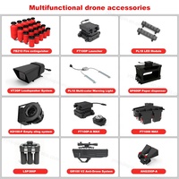 Distributeur de dépliants aérien SP100P pour drone, 5 feuilles par seconde, épandeur haute vitesse, capacité de 400 feuilles, vente en gros