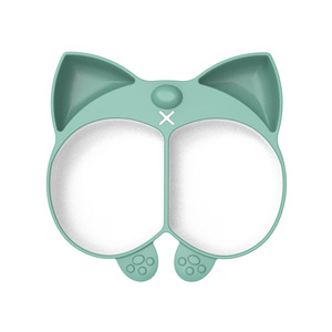 Ventouses en silicone de qualité supérieure, motif animalier de dessin animé, vaisselle pour bébés et enfants, pratique pour l'alimentation pendant les repas - Product Image 1
