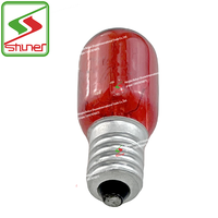 Ampoule indicatrice de four rouge E10 T20 240V 5W, lampe d'avertissement incandescente résistante aux hautes températures, remplacement