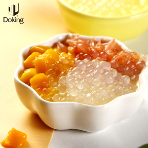 ลูกบอลคริสตัลไข่มุกเม็ดเล็กเม็ดเล็กเม็ดสาคูสีขาวสำหรับทำขนมนมชาไข่มุก - Product Image 1