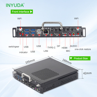Ordinateur industriel sans ventilateur OPS INYUDA M12U M13U, module Intel Core I5 I7 de 12e/13e génération pour tableau blanc interactif