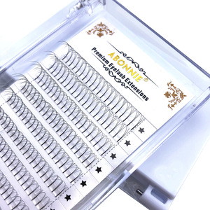 ขนตาปลอม Abonnie Premium แบบ 3 มิติ ก้านยาวเป็นช่อ ให้ลุคธรรมชาติ ความยาวคละขนาด 8-15 มม. - Product Image 4