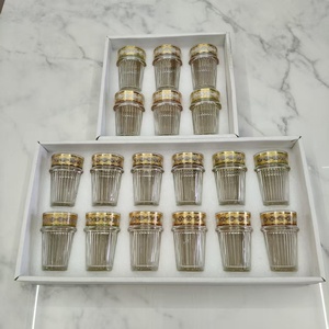 Ensemble de 12 verres arabes du Moyen-Orient, 6 tasses à thé marocaines - Product Image 2