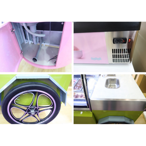 Bán hàng nóng Xe đẩy Tủ đông di động Popsicle <span class=keywords><strong>Ice</strong></span> <span class=keywords><strong>Cream</strong></span> xe tải thực phẩm đẩy giỏ <span class=keywords><strong>Gelato</strong></span> <span class=keywords><strong>Ice</strong></span> <span class=keywords><strong>Cream</strong></span> giỏ hàng với tủ đông - Product Image 3