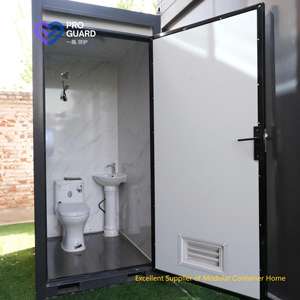 Salle de bain mobile Toilettes publiques <span class=keywords><strong>Wc</strong></span> <span class=keywords><strong>Cabine</strong></span> de toilette portable Compost de camp extérieur Toilettes mobiles portables préfabriquées - Product Image 4