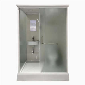 Cabina Doccia Moderna Scorrevole Rettangolare in Vetro Rivestito con Telaio Multifunzione Ecologica per Appartamenti - Product Image 3