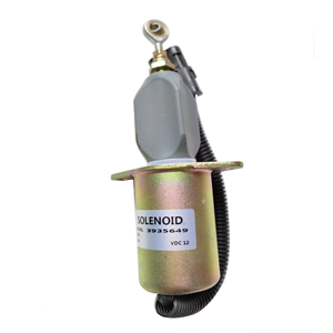 Interrupteur de coupure de moteur 12V 24V SOLENOID pour engins de construction 3935649 - Product Image 1