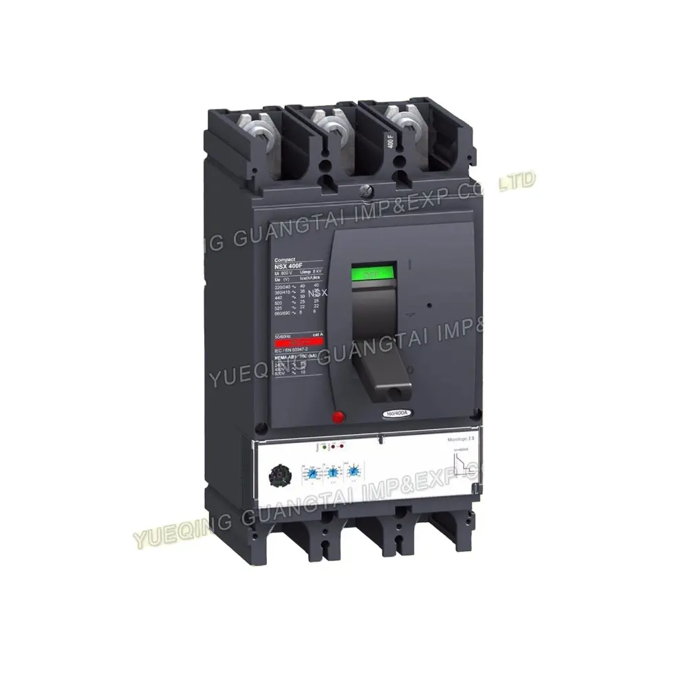 High Quality 3 Pole 4 Pole NSX-400N Moulded Case Circuit Breaker