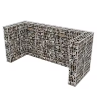 Galfan a soudé la boîte de maille de gabion pour le mur de soutènement ornemental de mur de soutènement antirouille la boîte de planteur Bastion défectueuse pour la fortification