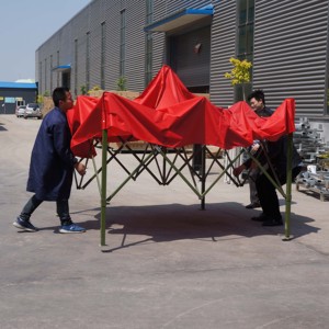 Xách Tay Xe Vườn Gấp Lều Mặt Trời Nơi Trú Ẩn Chất Lượng Cao Gió Và Nước Bằng Chứng Gấp Triển Lãm Thương Mại Lều <span class=keywords><strong>Pop</strong></span>-<span class=keywords><strong>Up</strong></span> Tán Thép - Product Image 4