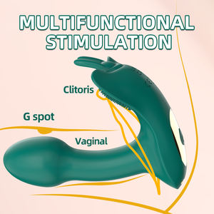 <span class=keywords><strong>Dildo</strong></span>-Vibrator für Frauen Sexspielzeug Vaginalmassage Schmetterlings-Vibrationshöschen MujerJuguete Sexual, Klitoris-Fernbedienung Sexprodukt - Product Image 2