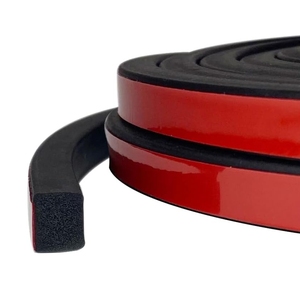 Bande d'étanchéité en mousse <span class=keywords><strong>de</strong></span> caoutchouc EPDM - Bande d'étanchéité autocollante pour l'isolation des voitures, bateaux, camping-cars, portes <span class=keywords><strong>de</strong></span> <span class=keywords><strong>garage</strong></span> et fenêtres - Product Image 1