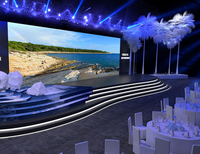 Micro Pantallas pantalla interior led Iglesia P1.86 P2 P2.5 Panel Led Pantallas de pared de vídeo Programable Para Discoteca Eventos