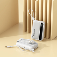 RUNCEIN nouvelle arrivée banque d'alimentation électronique avec affichage numérique intelligent accessoires mobiles 10000mAh Powerbanks de Charge Super rapide
