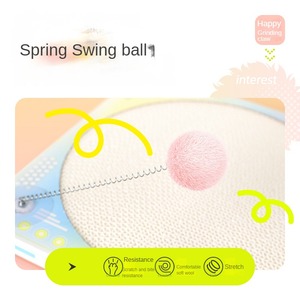 Planche à gratter pour chat Jukebox pour chat Autocollant mural vertical résistant à l'usure et sans puce Griffe de meulage pour chat résistante aux insectes et aux rayures - Product Image 5